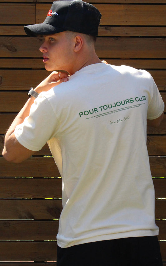 PourToujoursClub Vanilla Basic T-shirt