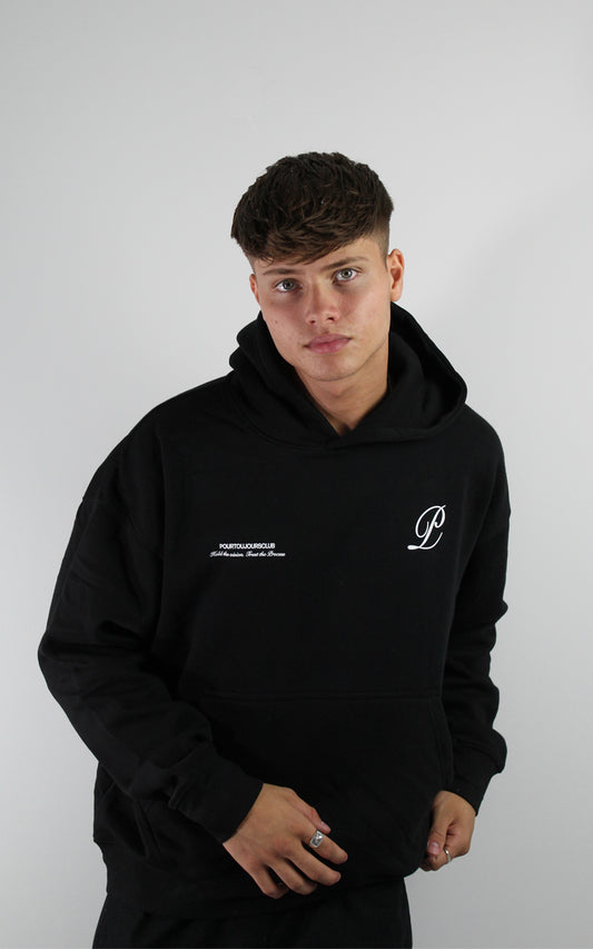 Black Oversized Hoodie