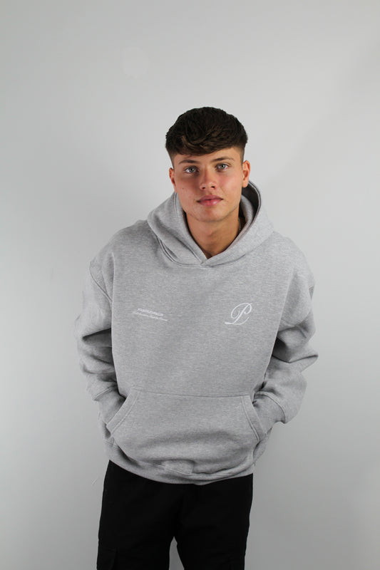 Heather Grey Oversized Hoodie