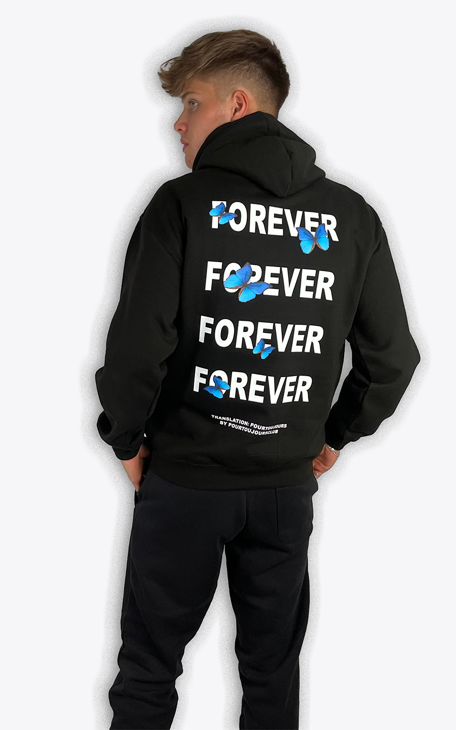 Forever Print Hoodie