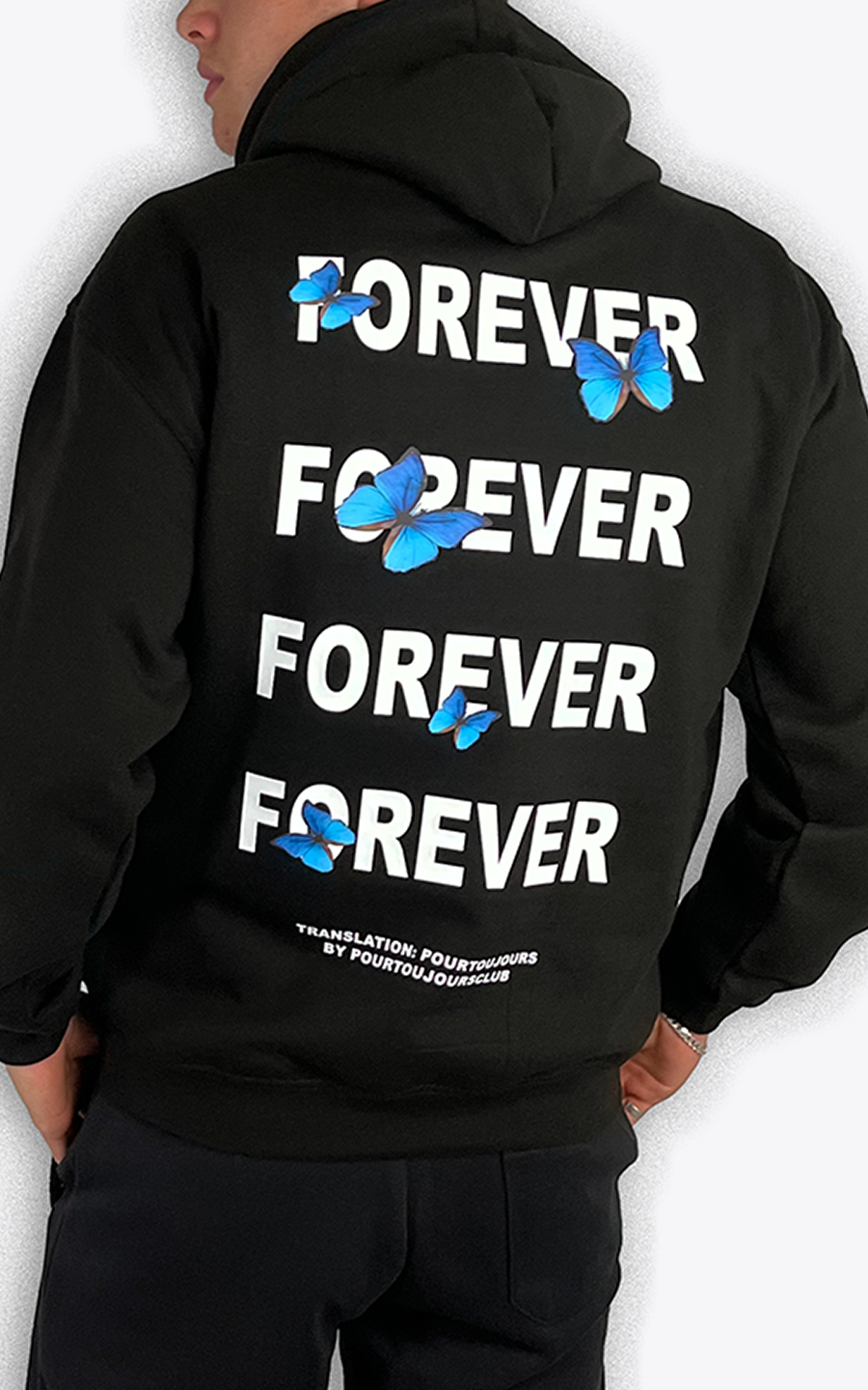 Forever Print Hoodie