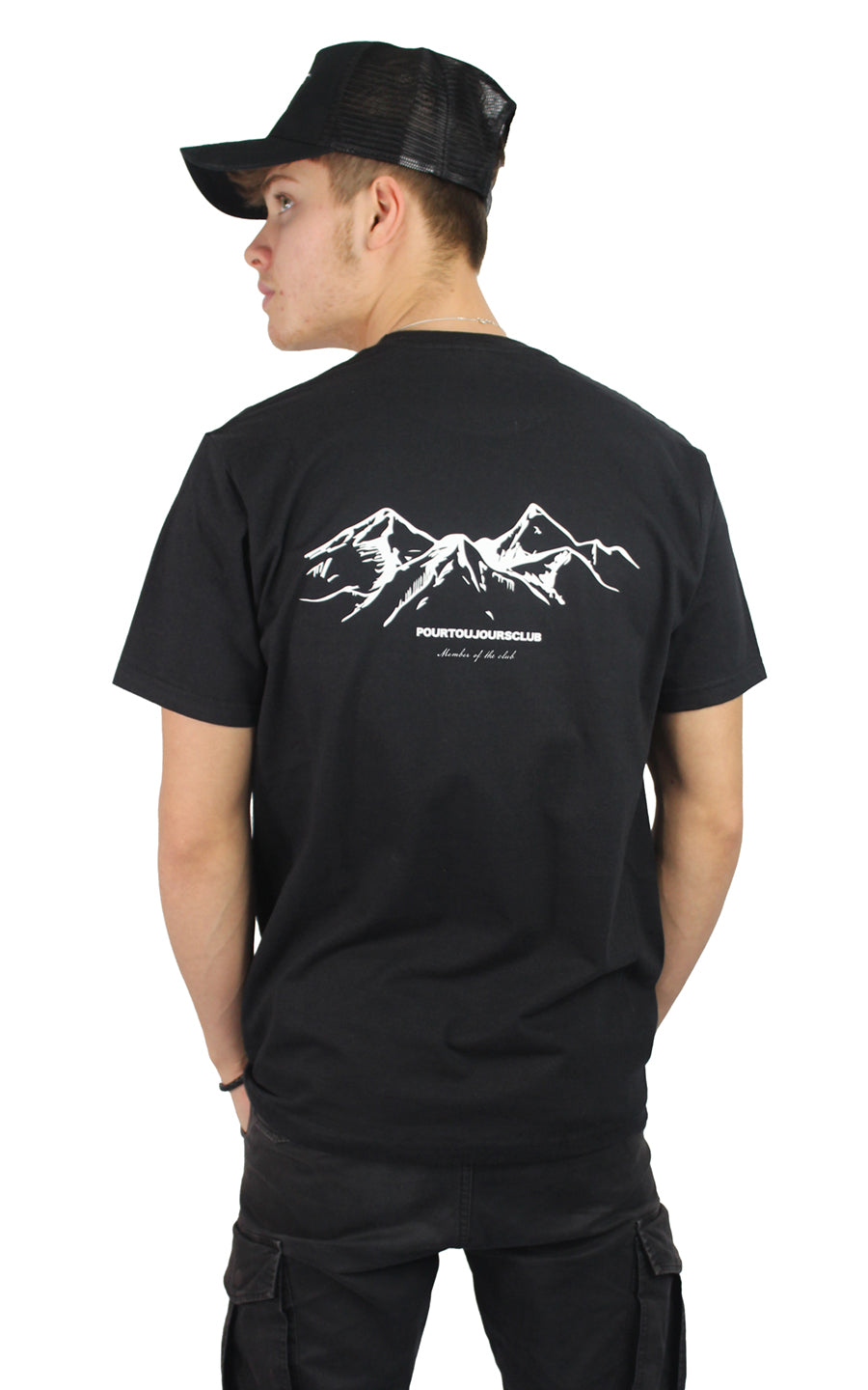 Black Mountain Print T-shirt