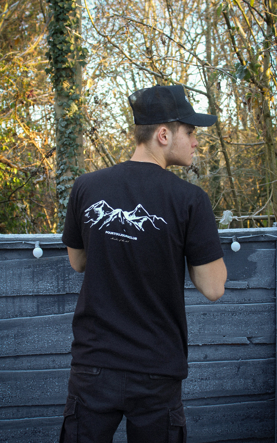 Black Mountain Print T-shirt