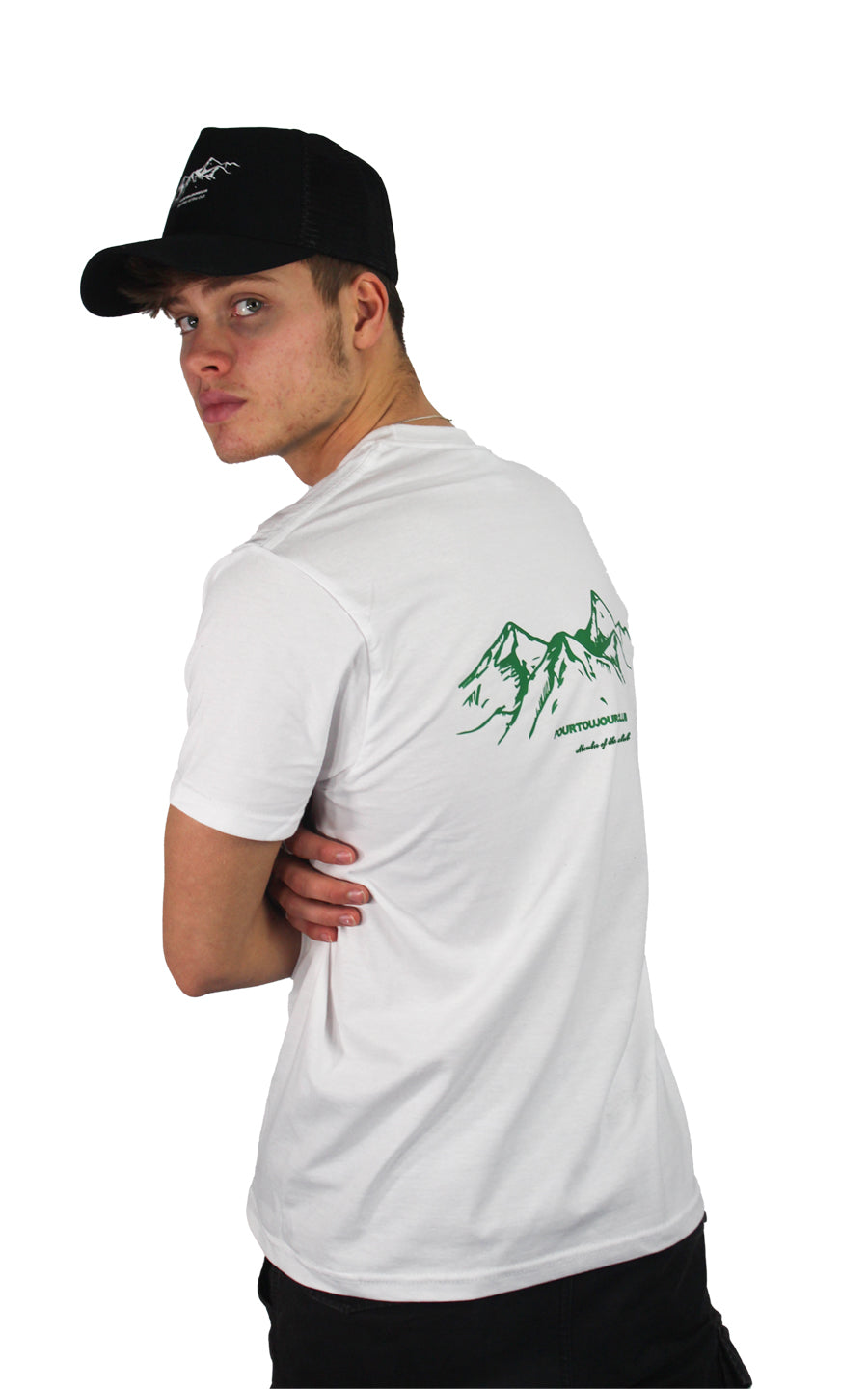 White Mountain Print T-shirt